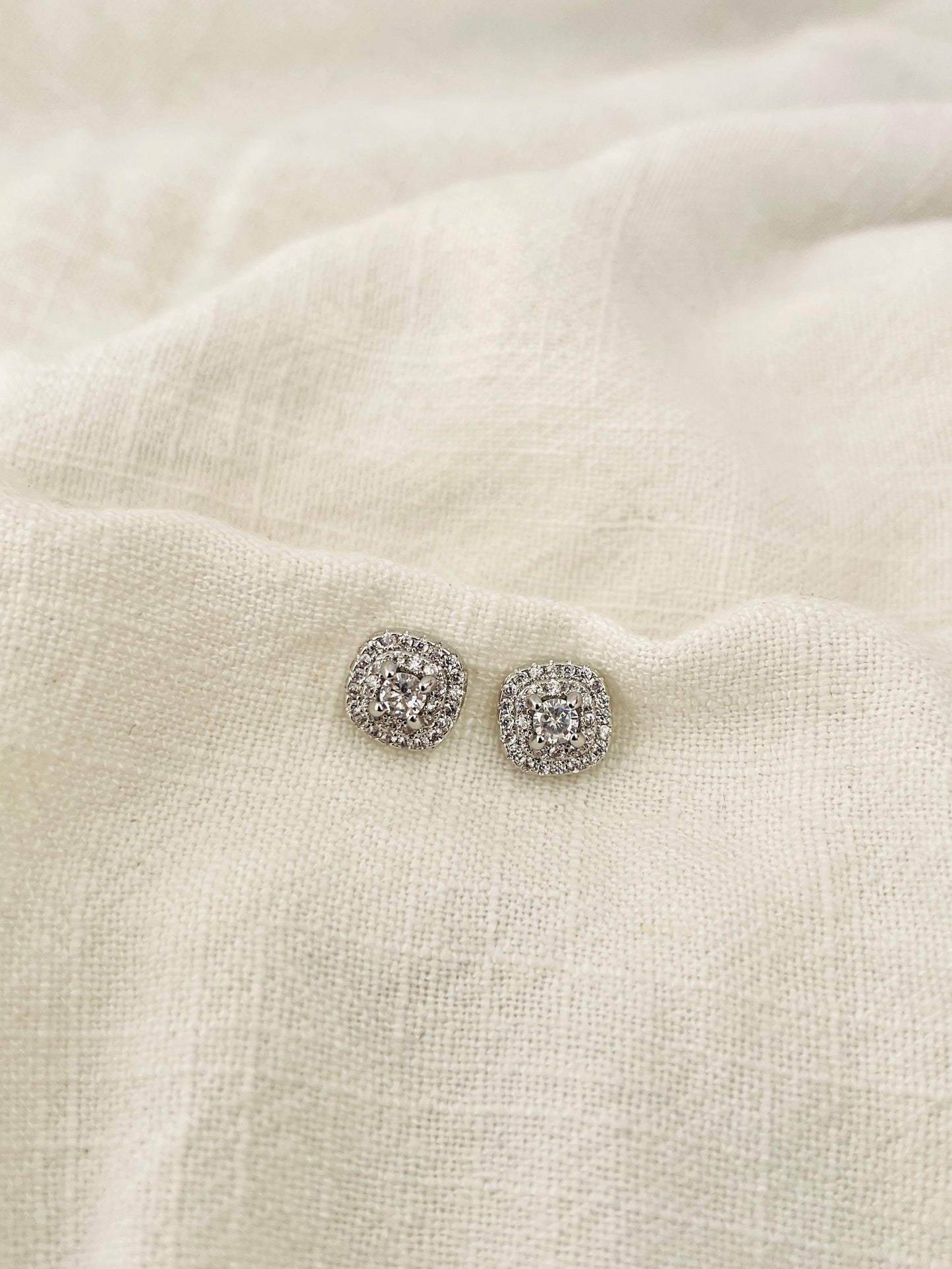 Silver Zirconia Mini Stud