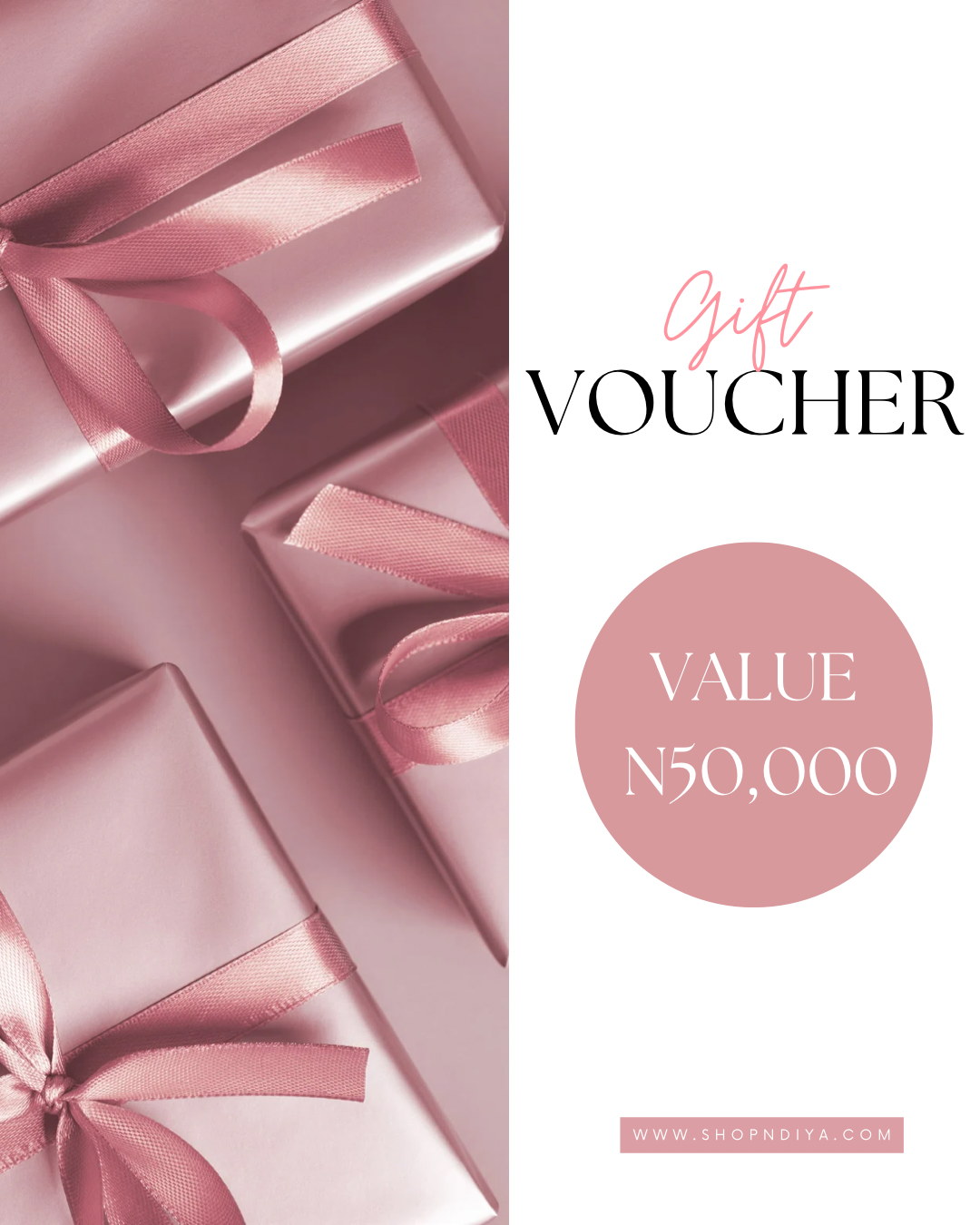 Ndiya Gift Voucher